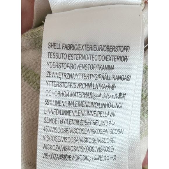 B39 Farm Rio Spring Forest Jumpsuit Womens XS Boho Tropical Vacation Resort - Picture 6 of 7